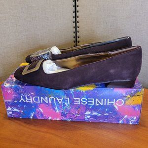 NWT Chinese Laundry Brown Suede Shoe Sz 7.5